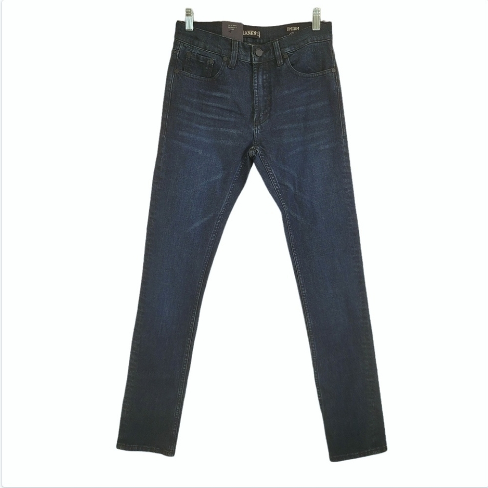 NWT BLANK NYC 014 Slim Jeans Dark Wash Size 29 - Picture 3 of 6
